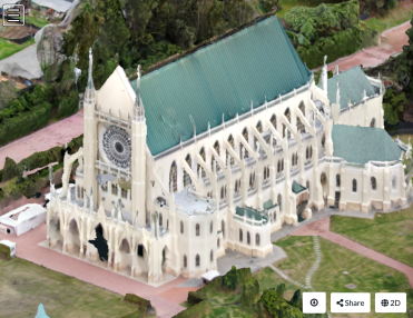 Iglesia Nuestra Señora de Fátima - modelo 3d