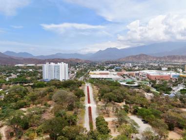 Vista aérea Quinta San Pedro Alejandrino